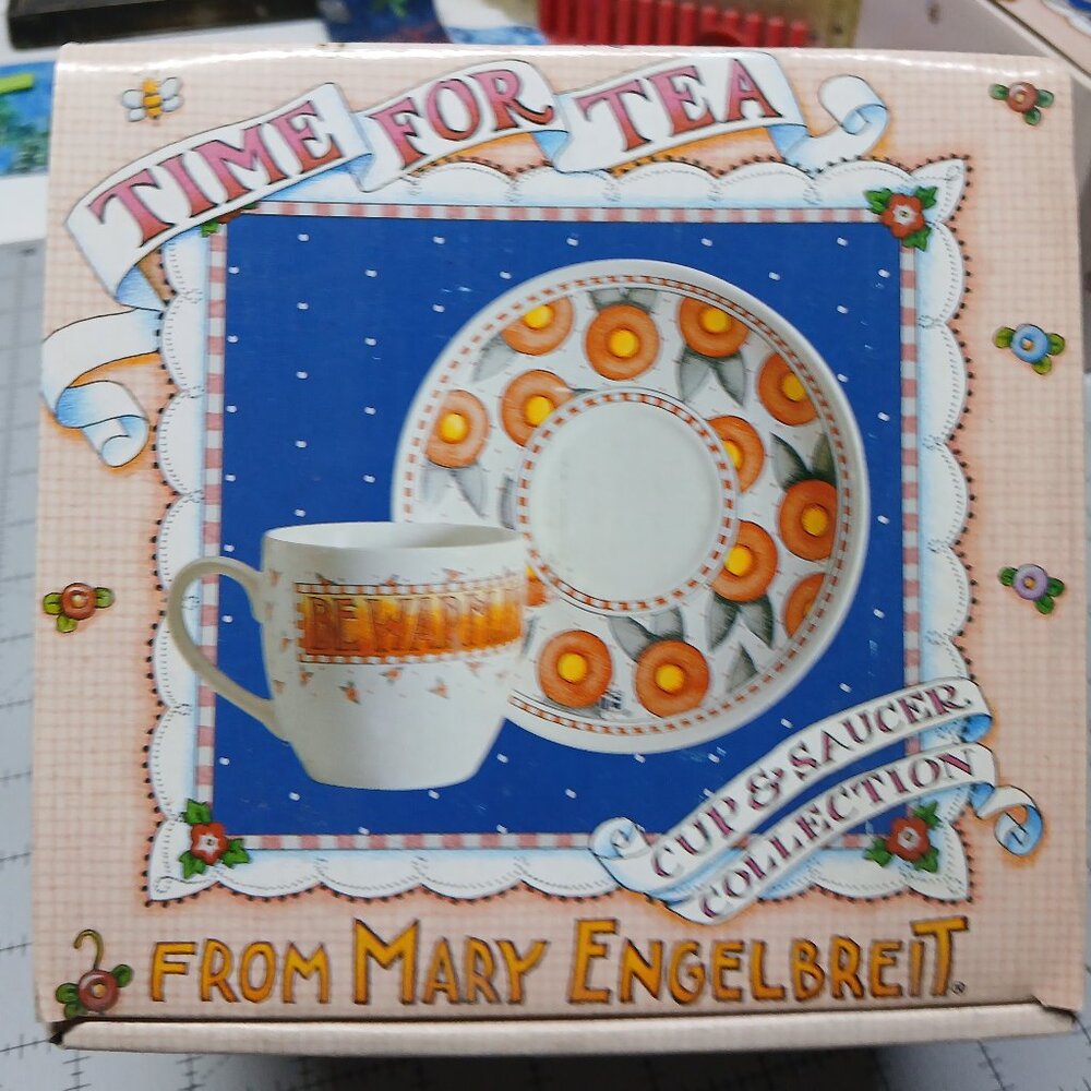 Mary Engelbreit Cup and Saucer Collection